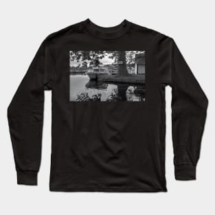 Private moorings on the River Bure, Coltishall Long Sleeve T-Shirt